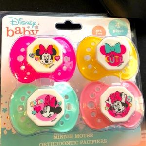 Disney Baby Minnie Mouse Orthodontic Pacifiers